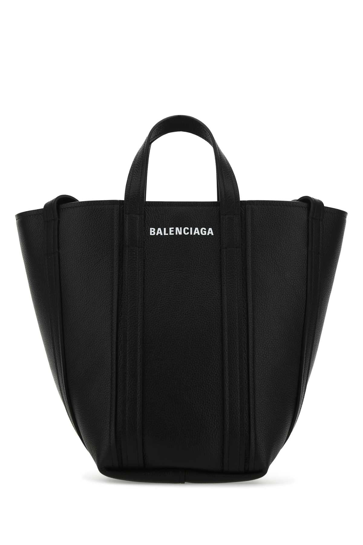 Balenciaga Women Black Leather Everyday Xs Handbag