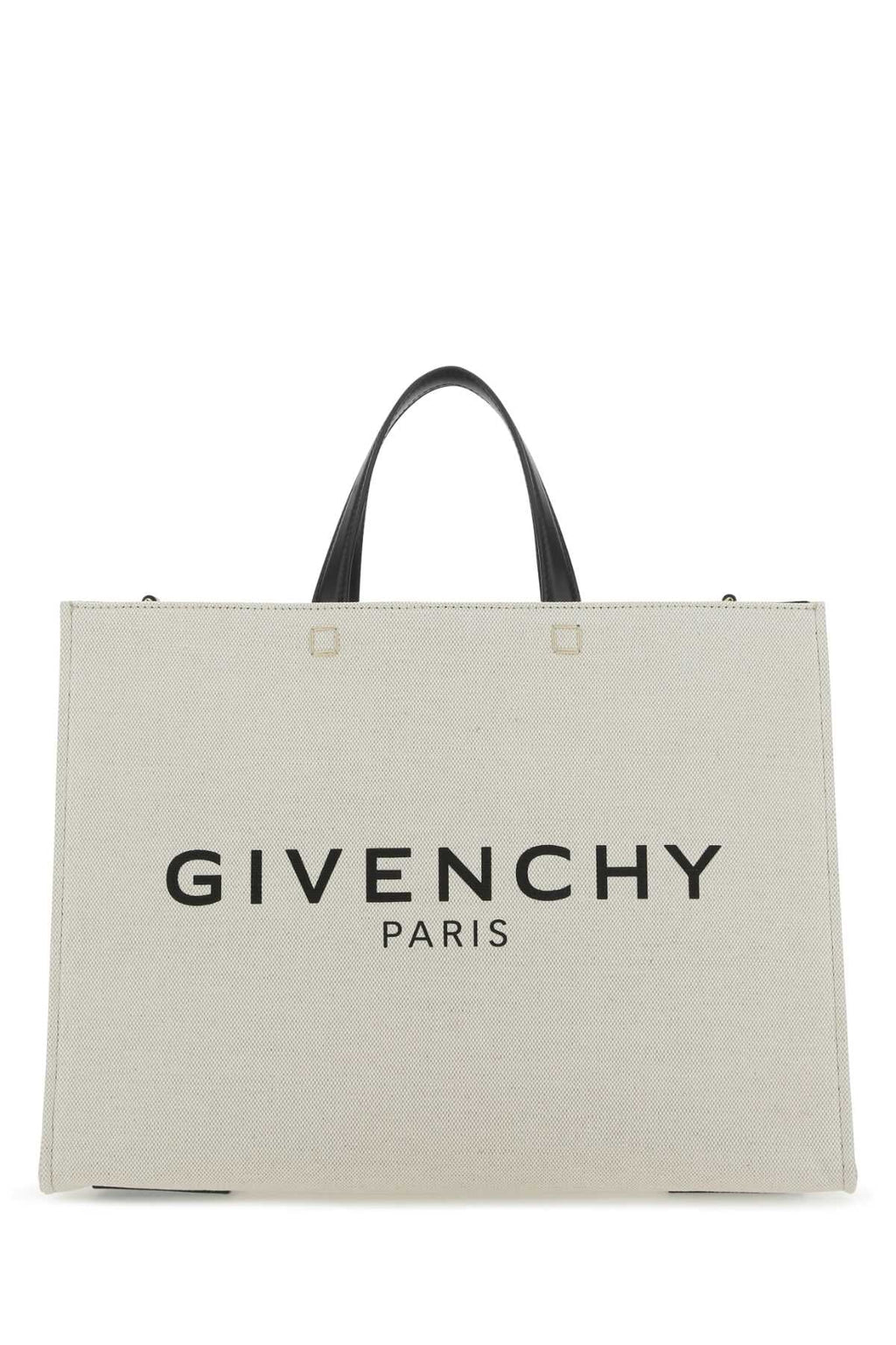 Givenchy Women Ivory Canvas Medium G Shopping Bag