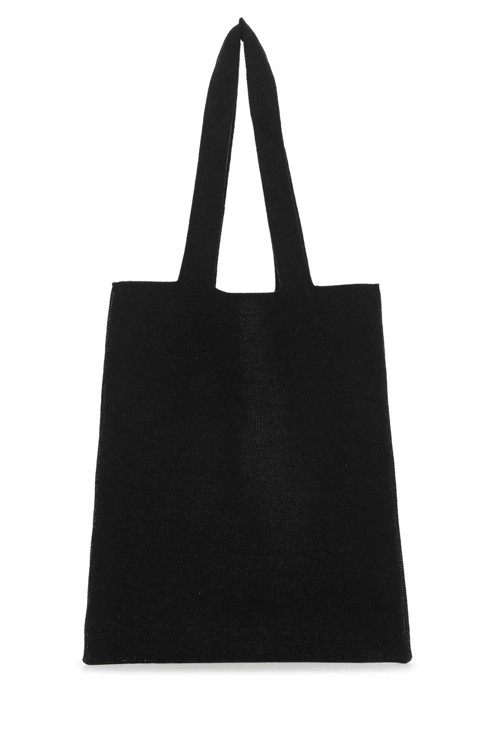Palm Angels Men Black Wool Blend Shopping Bag