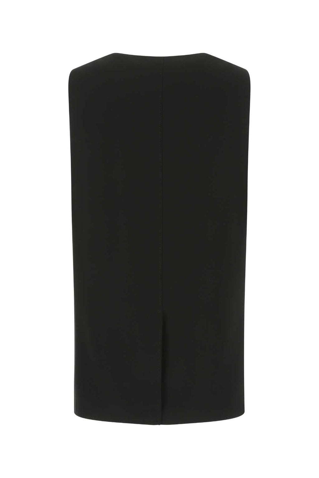 Burberry Women Black Silk Oversize Vest