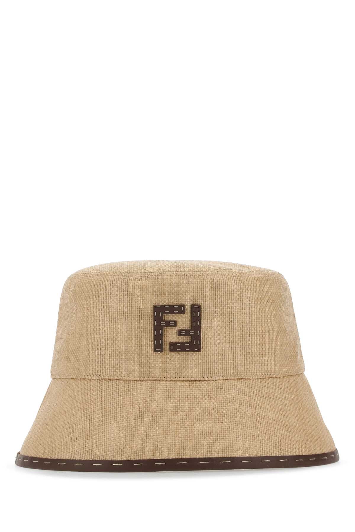 Fendi Men Raffia Hat