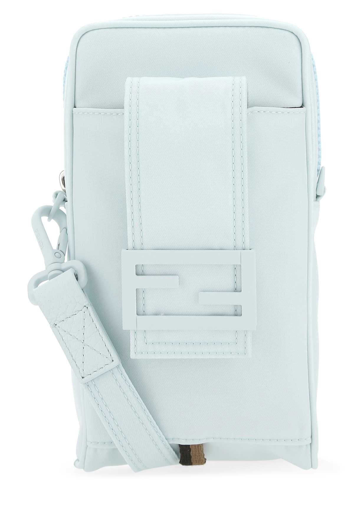 Fendi Men Light-Blue Econylâ® Phone Holder