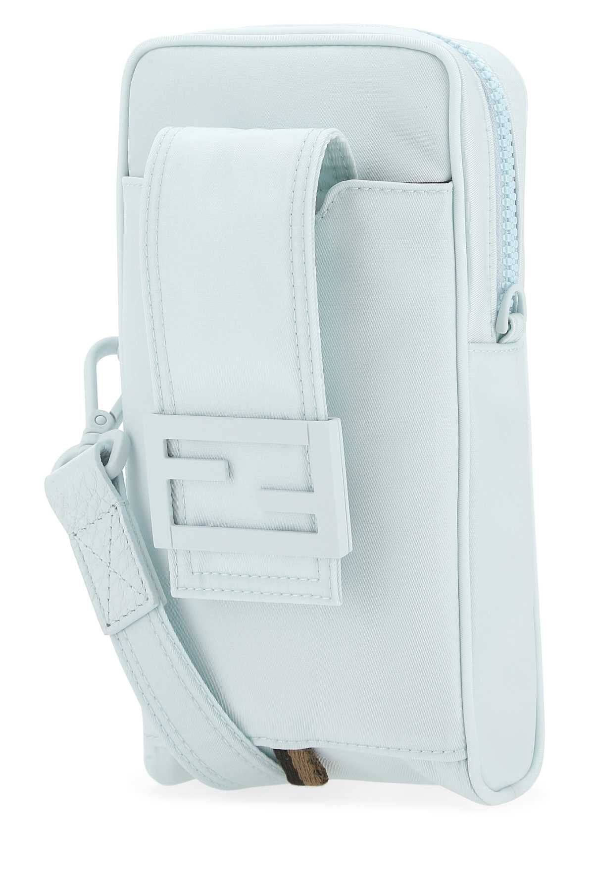 Fendi Men Light-Blue Econylâ® Phone Holder