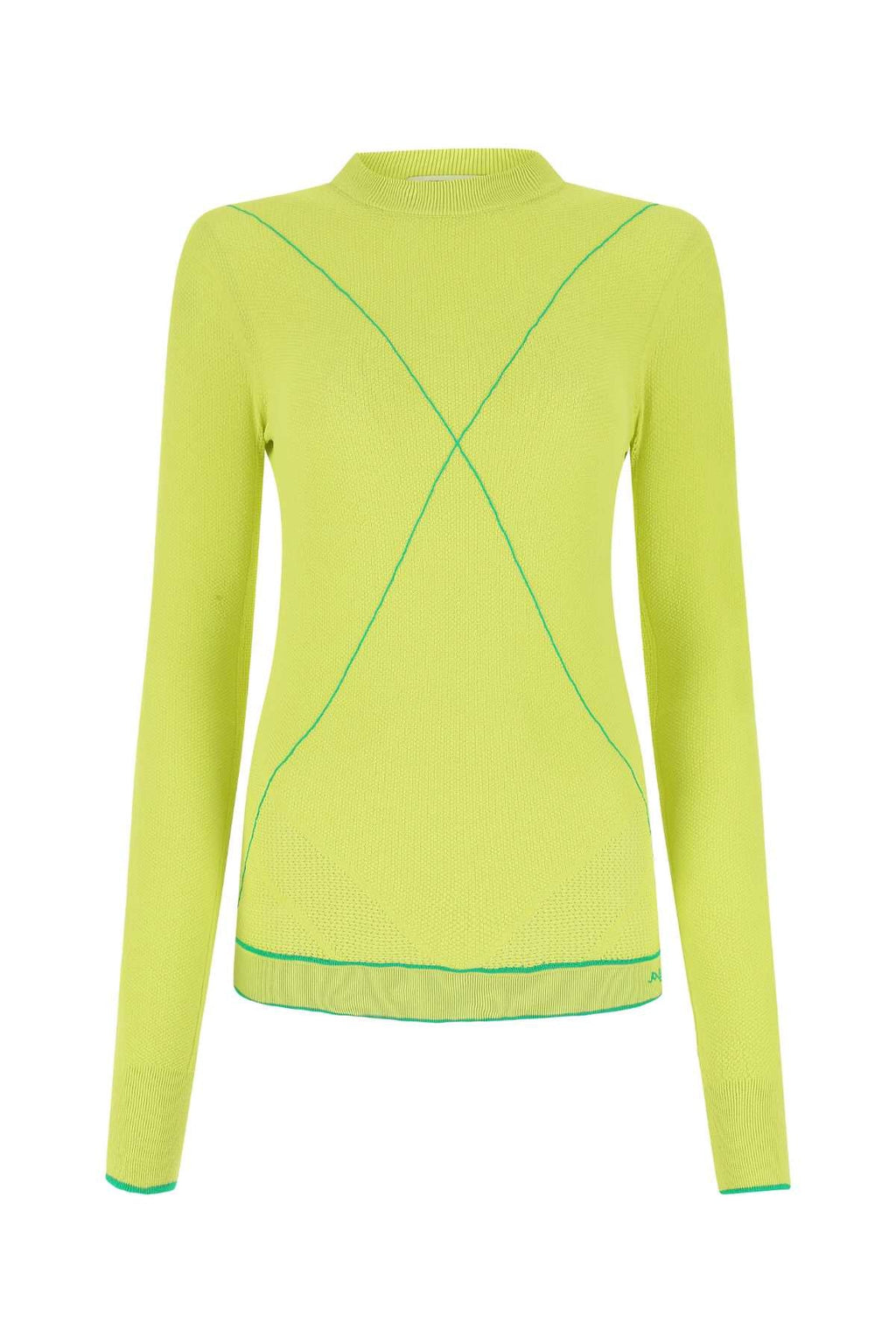 Bottega Veneta Women Acid Green Viscose Blend Sweater