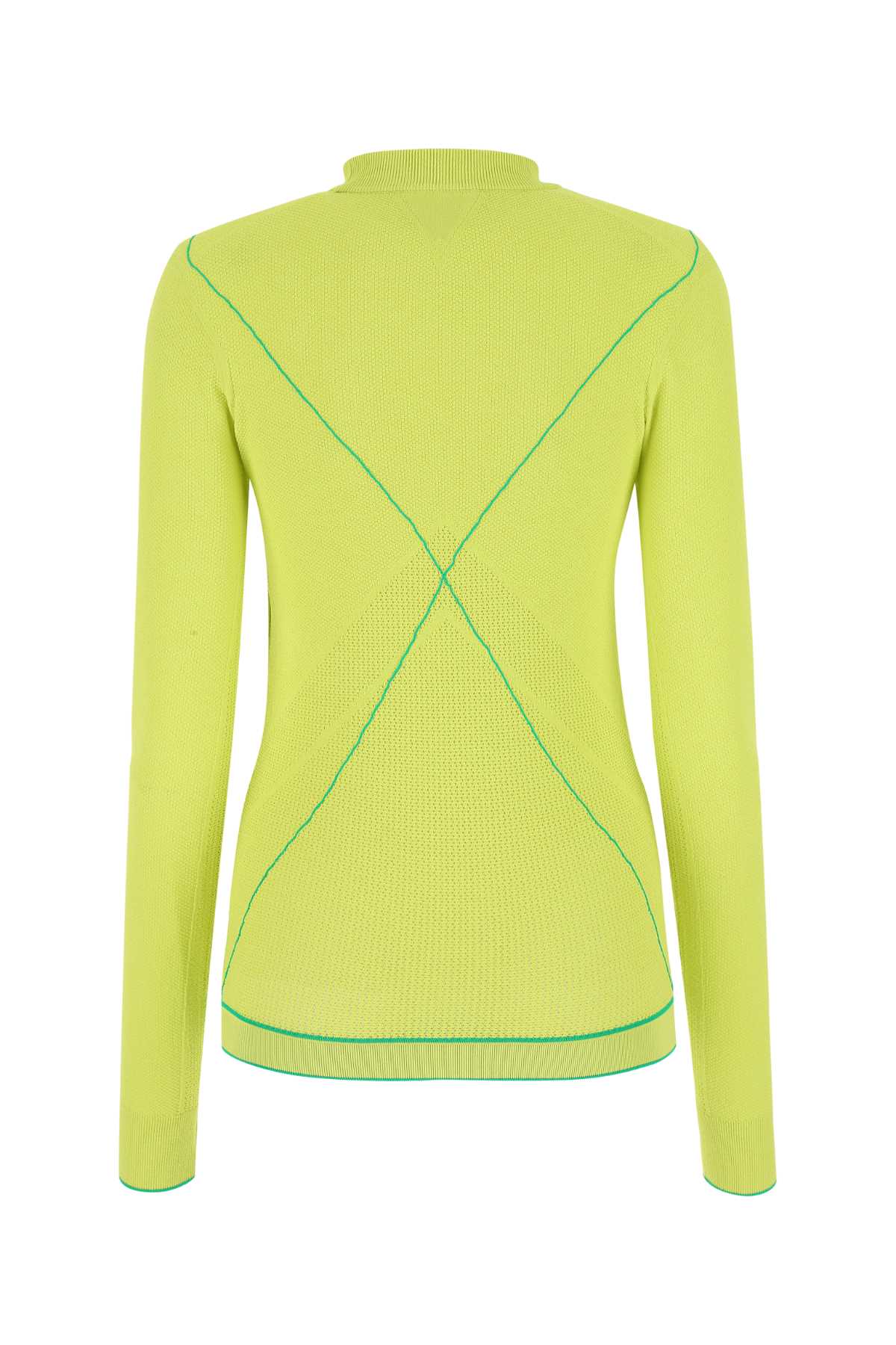 Bottega Veneta Women Acid Green Viscose Blend Sweater