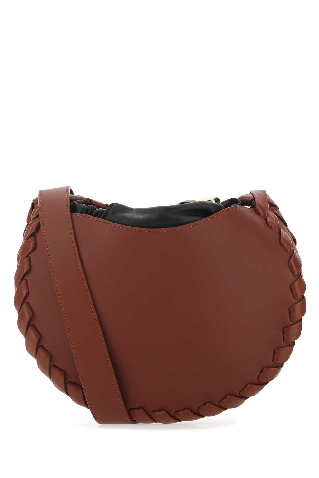 Chloe Women Brick Leather Small Mate Crossbody Bag