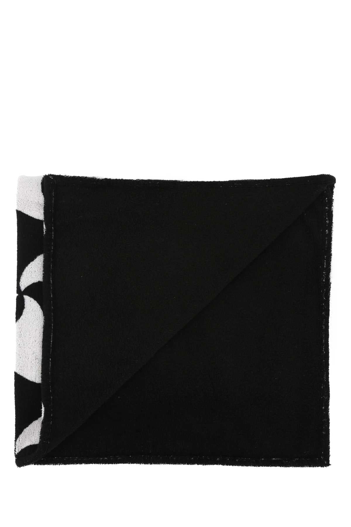 Bottega Veneta Men Embroidered Terry Beach Towel