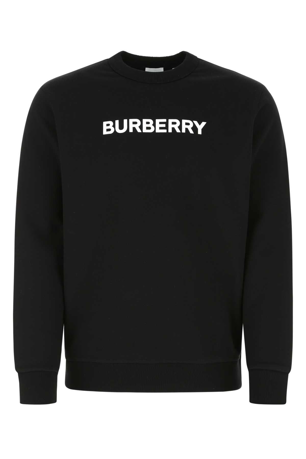 Burberry Men Black Cotton Sweatshirt