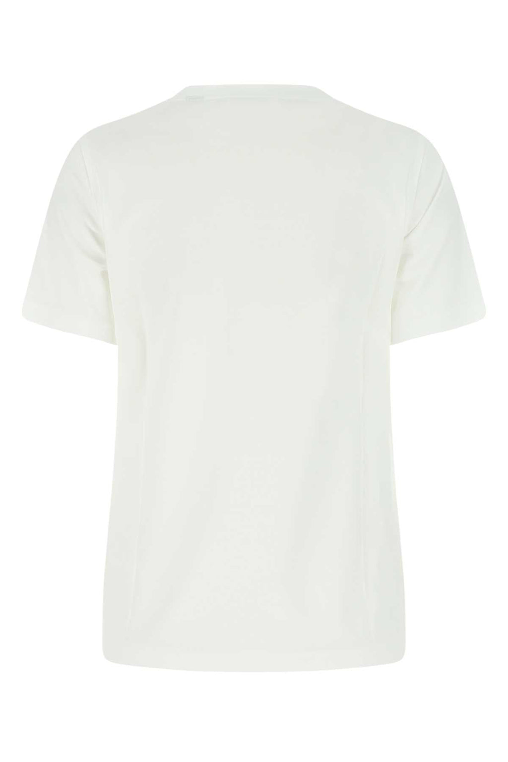 Burberry Women White Cotton T-Shirt