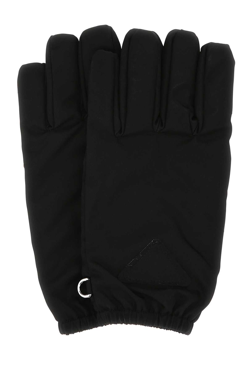Prada Men Black Re-Nylon Gloves