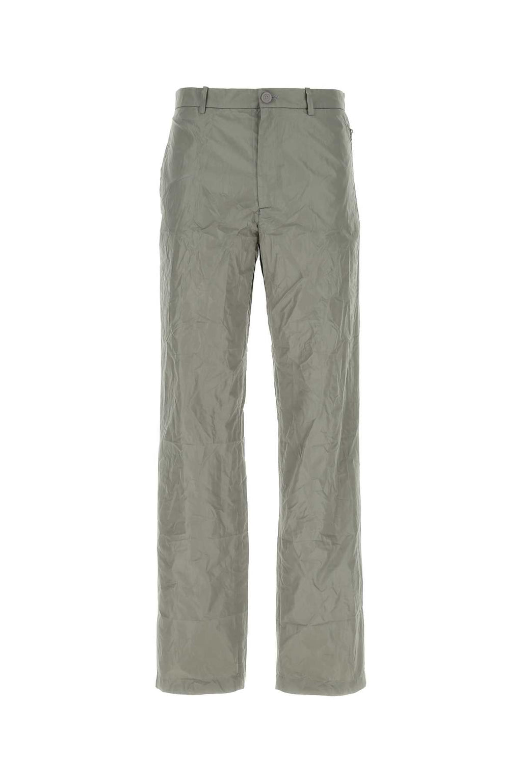 Balenciaga Men Grey Polyester Pant