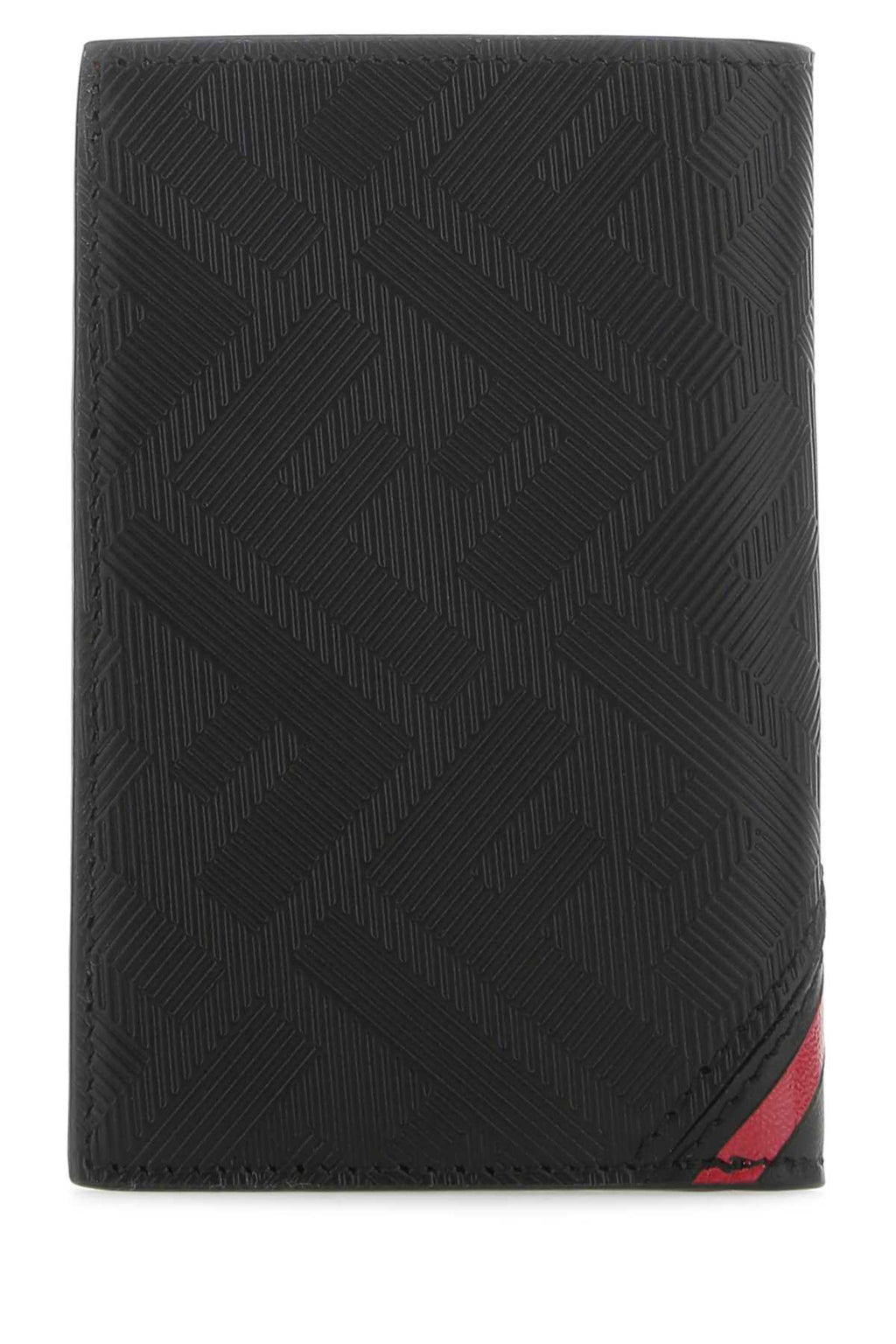 Fendi Men Black Leather Wallet