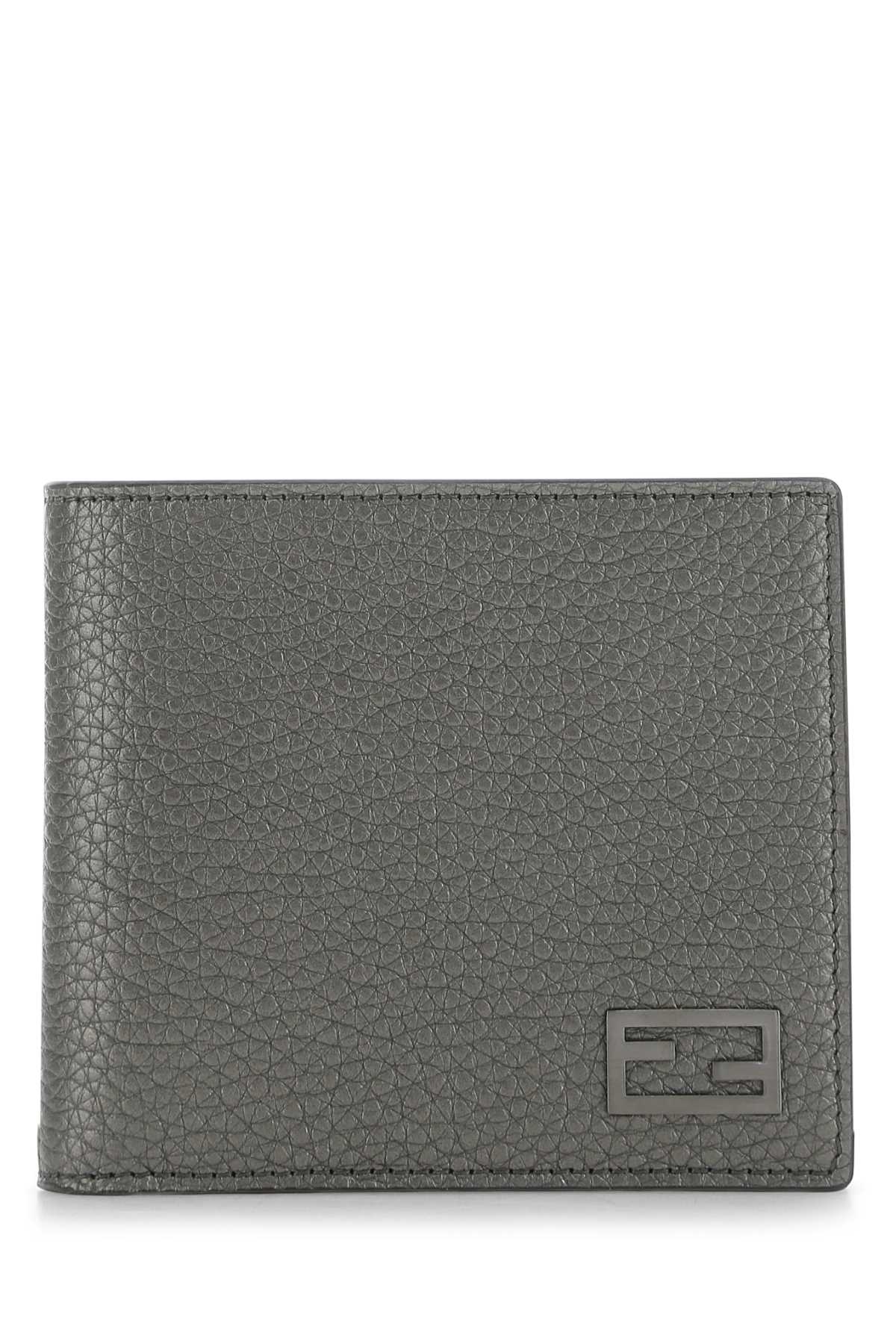Fendi Men Lead Leather Wallet