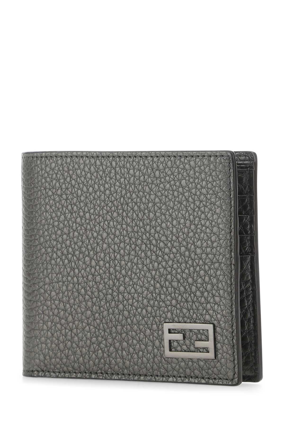 Fendi Men Lead Leather Wallet
