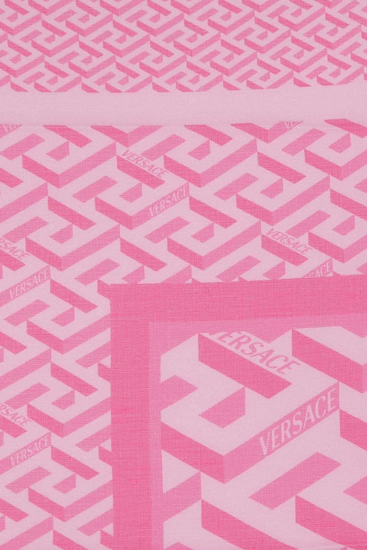 Versace Women Printed Modal Blend Scarf