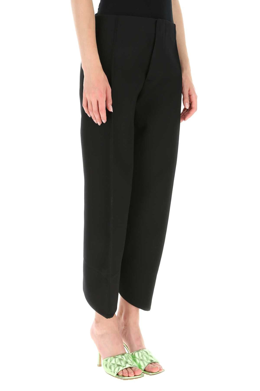 Bottega Veneta Women Black Wool Pant