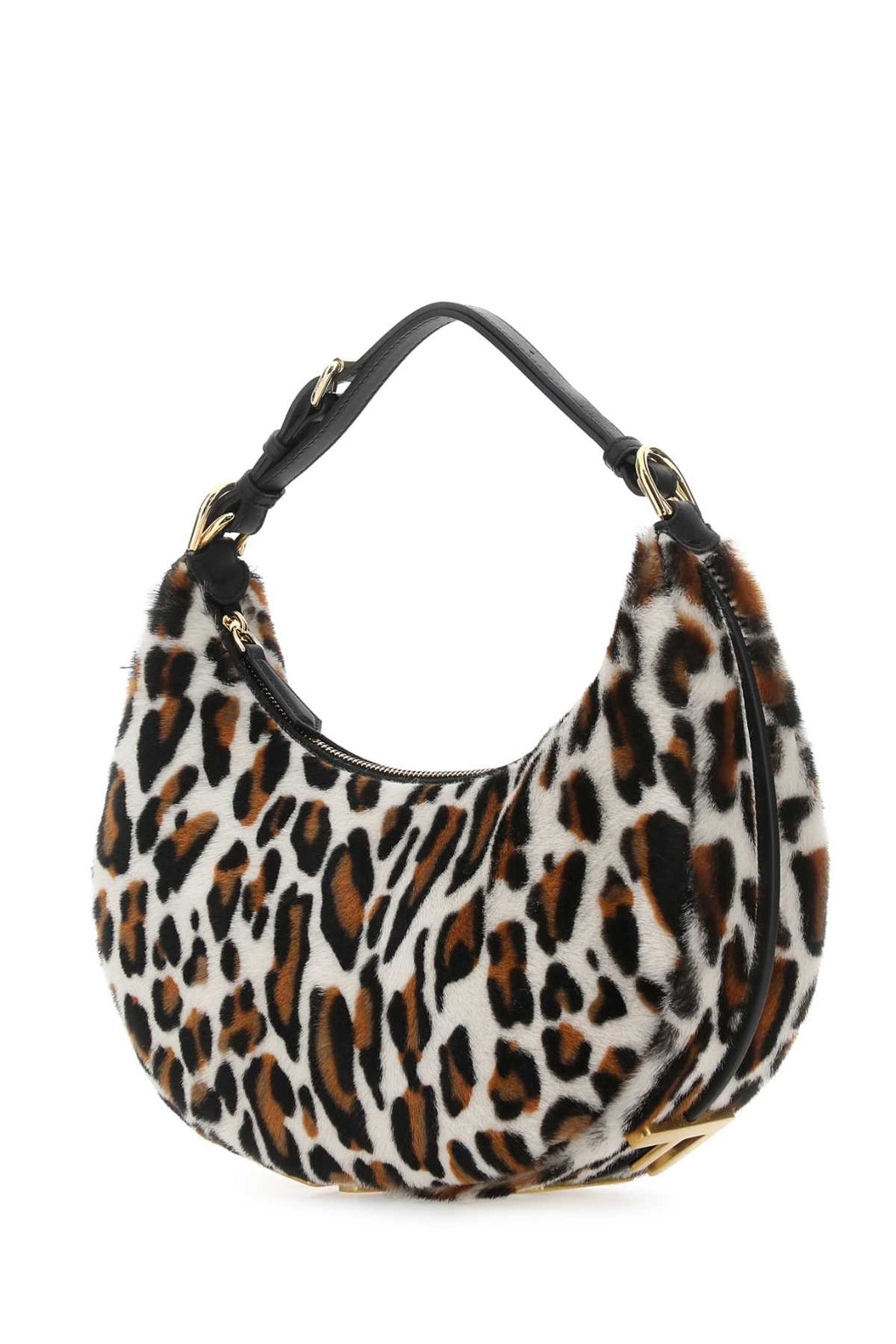 Fendi Women Printed Calfhair Small Fendigraphy Handbag