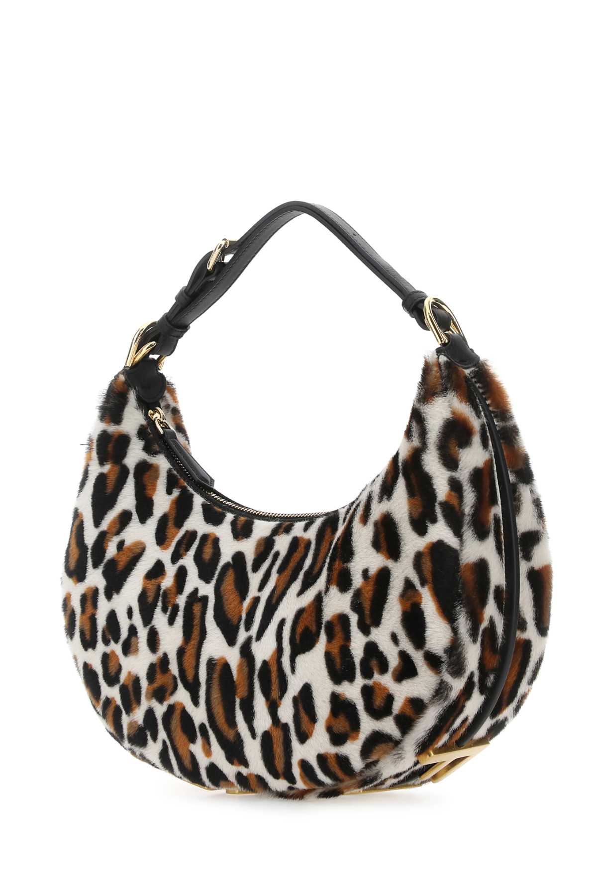 Fendi Women Printed Calfhair Small Fendigraphy Handbag