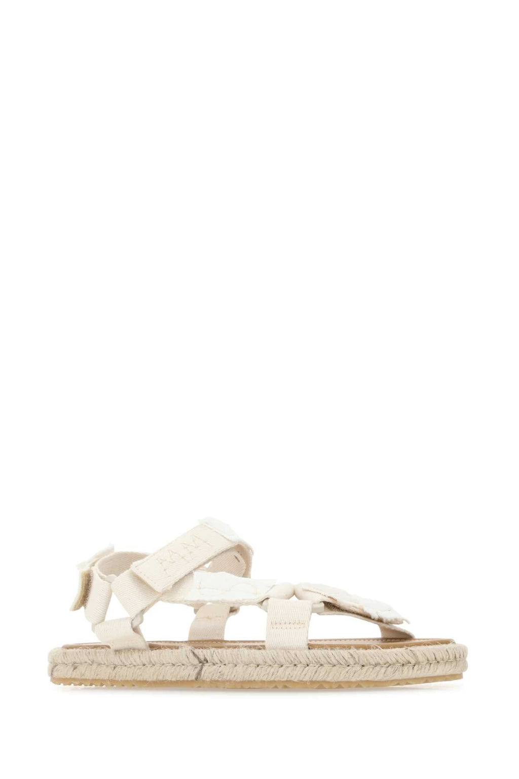 Maison Margiela Men White Canvas Trekking Sandals