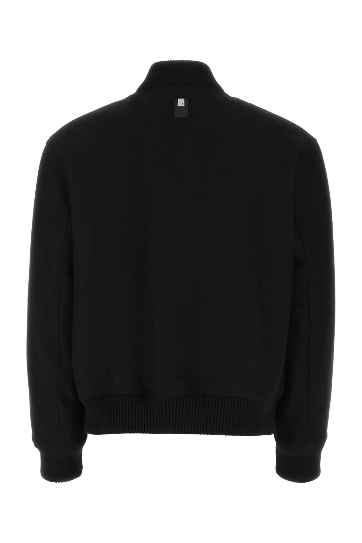 Alyx Men Black Wool Blend Bomber Jacket