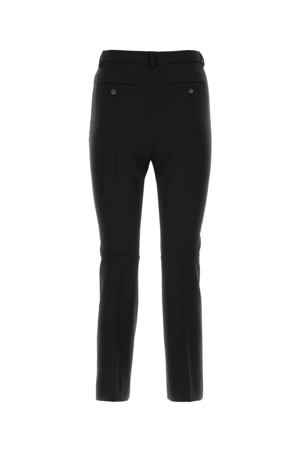 Sportmax Women Black Wool Navetta Pant