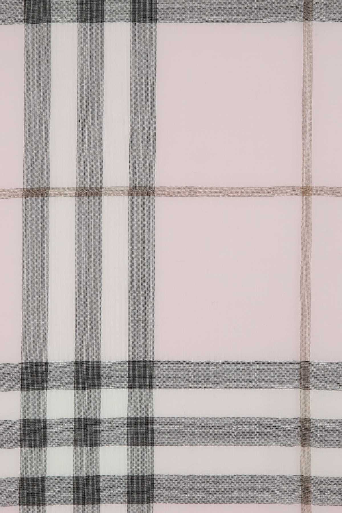 Burberry Unisex Embroidered Wool Blend Scarf