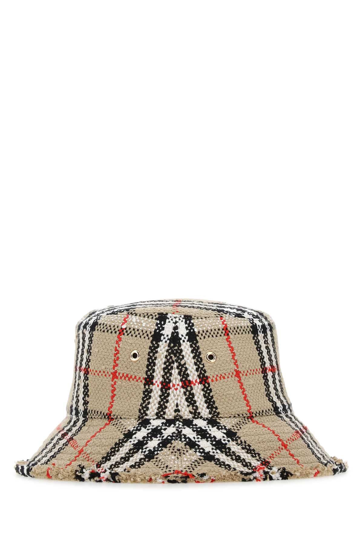 Burberry Women Embroidered Boucle Hat