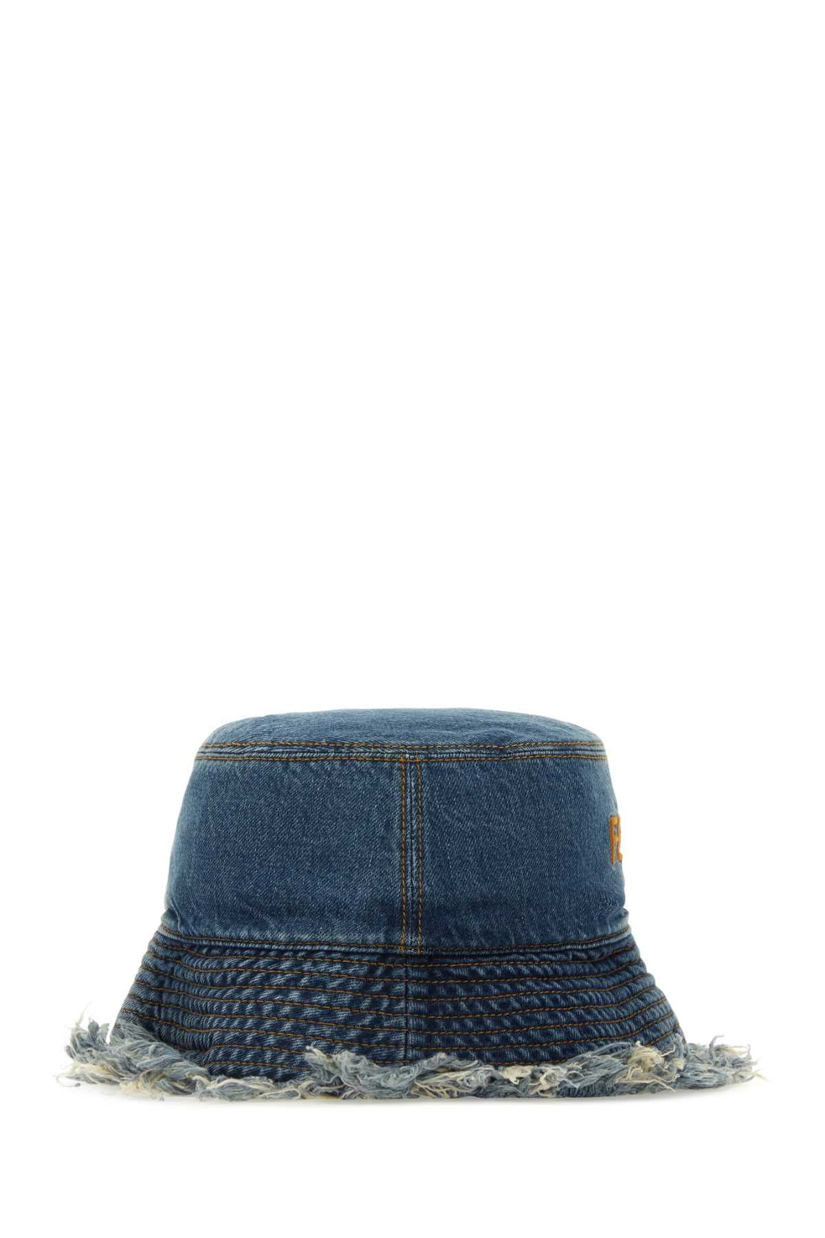Fendi Men Denim Hat