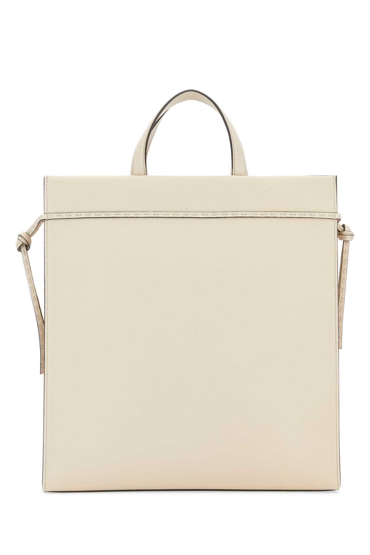 Fendi Men Ivory Medium Go To Shopper Shopping Bag