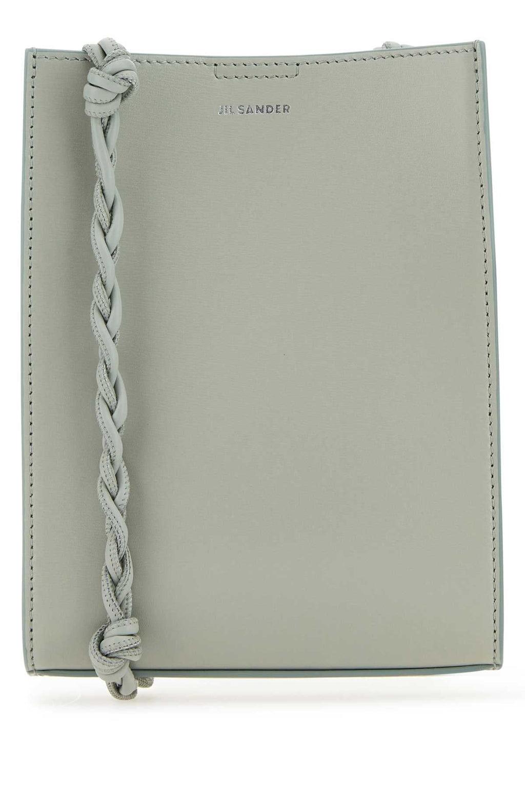 Jil Sander Women Sage Green Leather Shoulder Bag