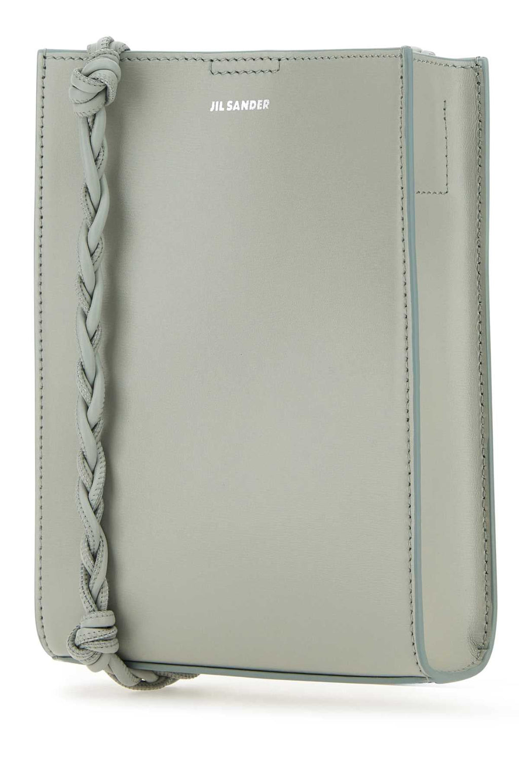 Jil Sander Women Sage Green Leather Shoulder Bag