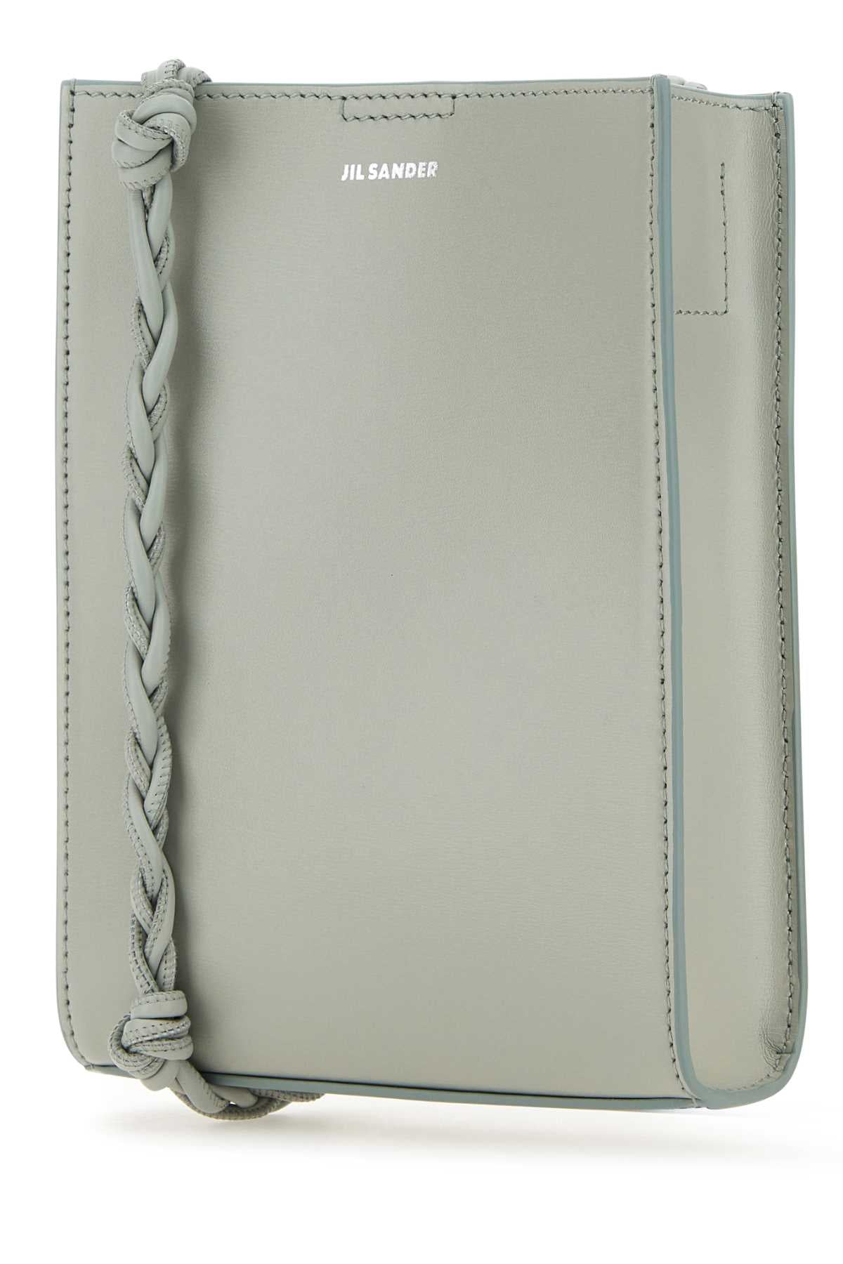 Jil Sander Women Sage Green Leather Shoulder Bag