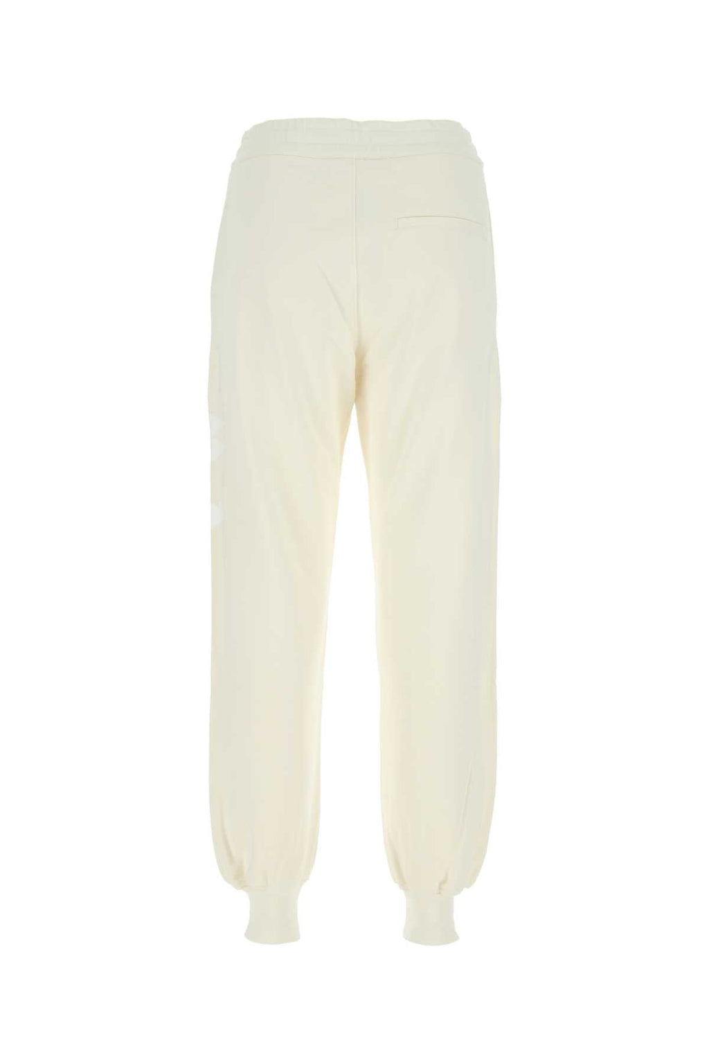 Alexander Mcqueen Women Ivory Cotton Joggers
