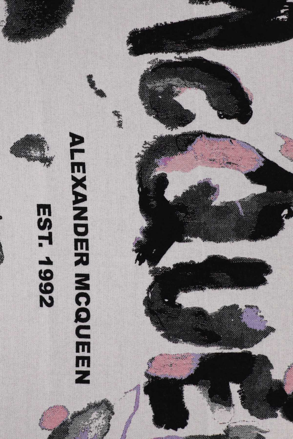 Alexander Mcqueen Women Embroidered Wool Blend Blanket