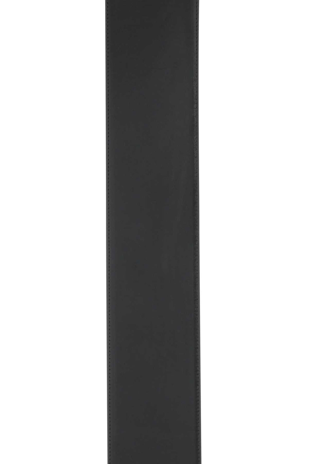 Alexander Mcqueen Women Black Leather Belt