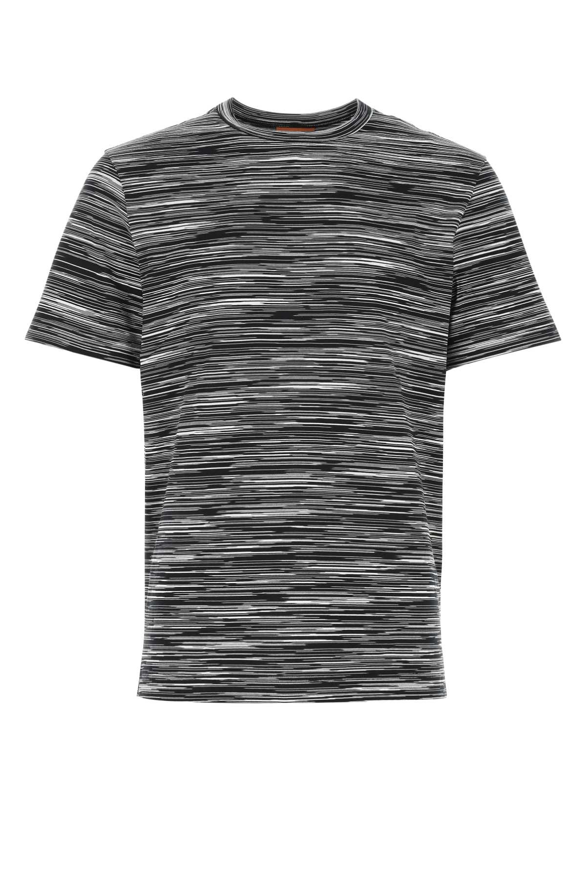 Missoni Men Embroidered Cotton T-Shirt