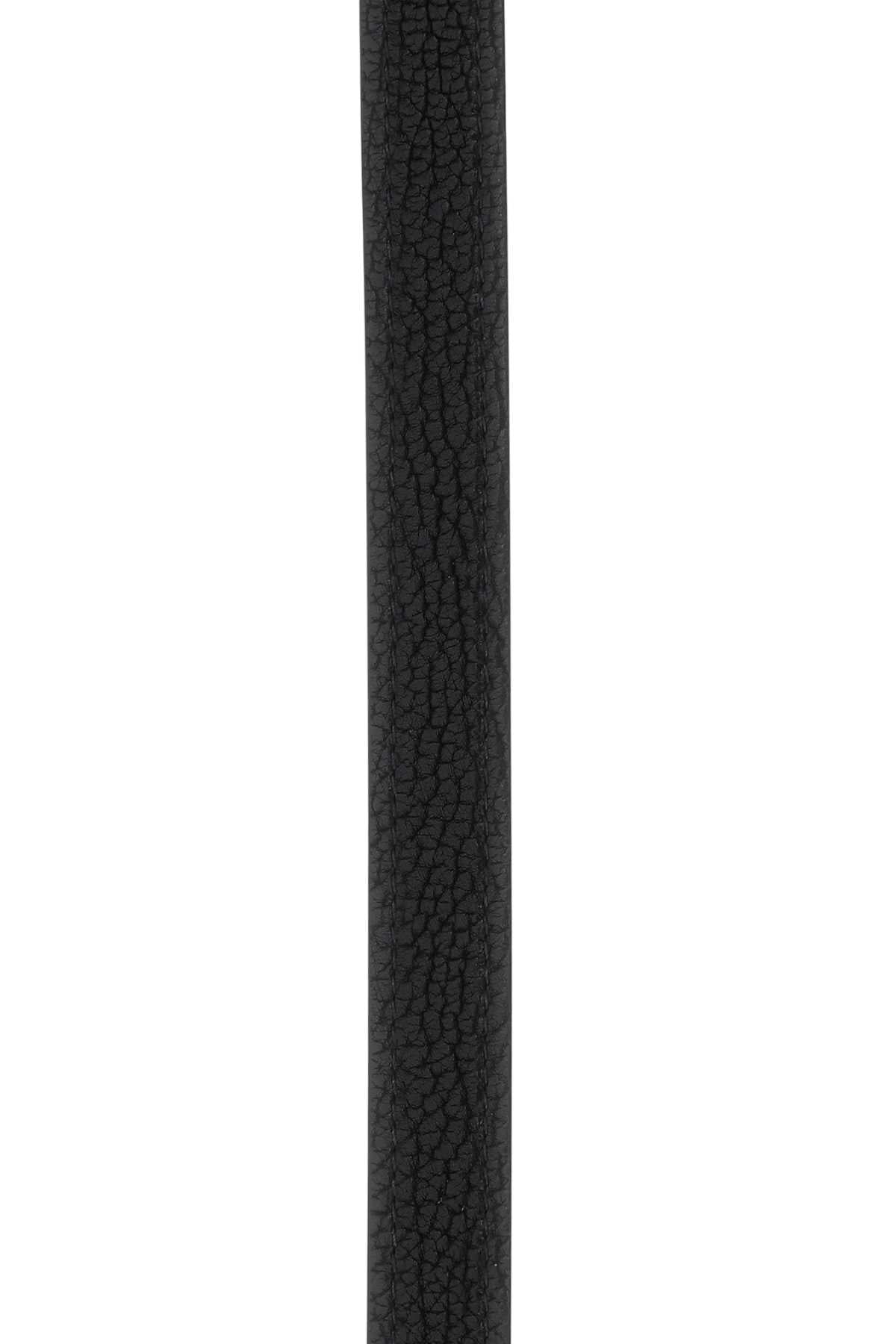 Prada Men Black Leather Belt