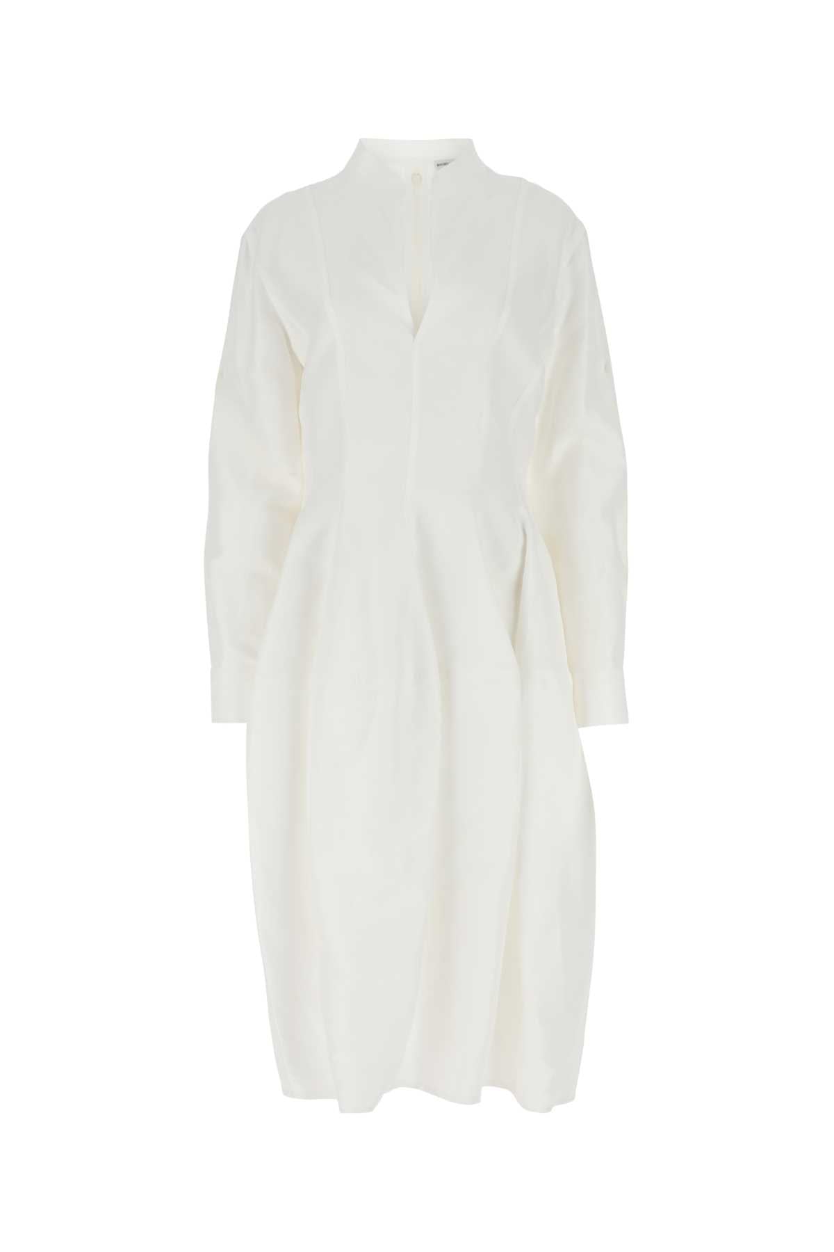 Bottega Veneta Women White Viscose Blend Dress