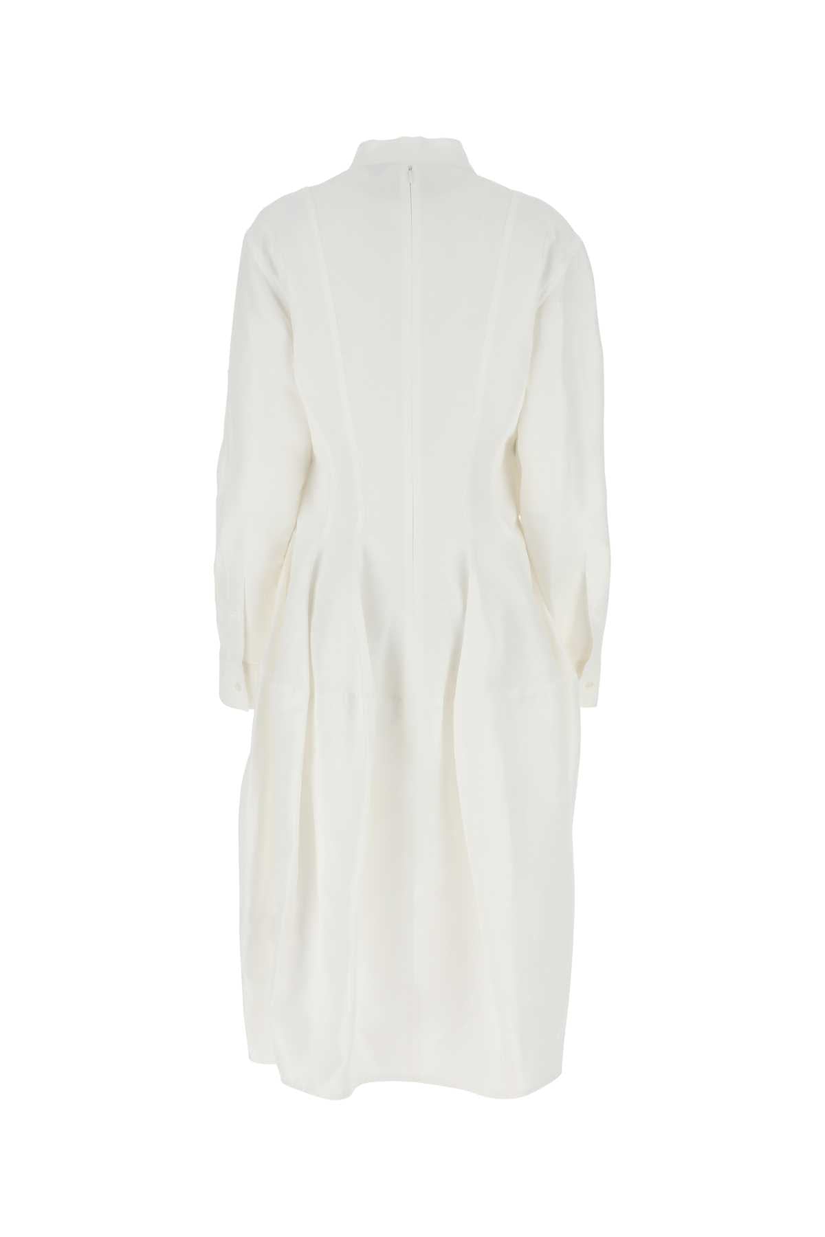 Bottega Veneta Women White Viscose Blend Dress