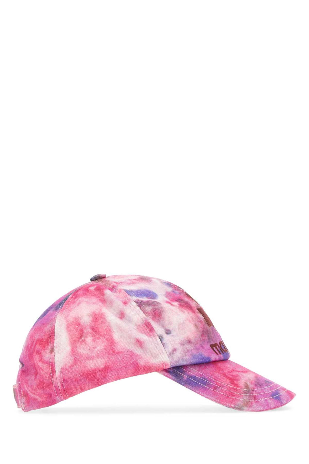 Isabel Marant Women Printed Cotton Tyron Baseball Cap