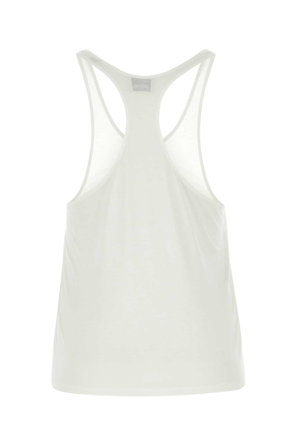 Isabel Marant Women White Viscose Folca Tank Top