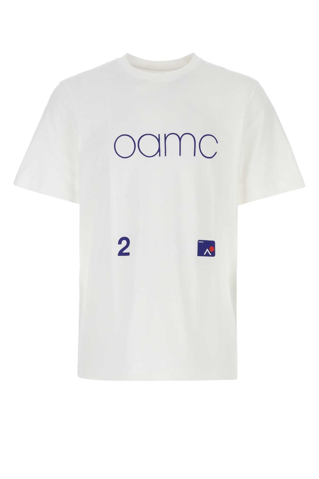 Oamc Men White Cotton Oversize T-Shirt