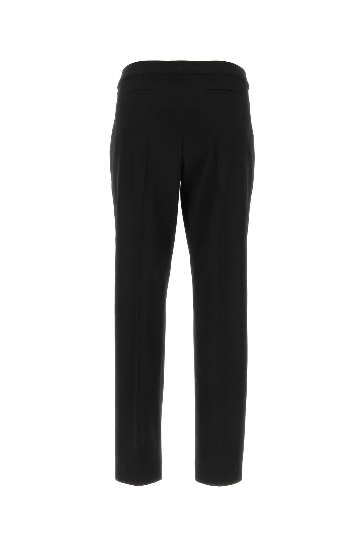 Dries Van Noten Women Black Twill Poumas Pant