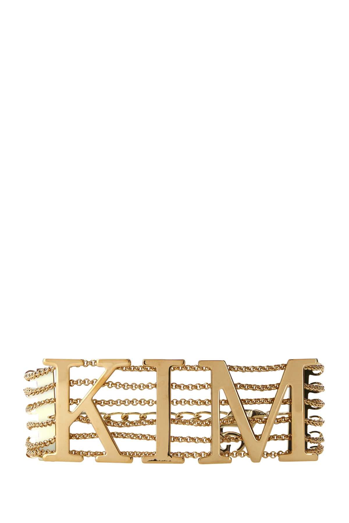 Dolce & Gabbana Women Gold Metal Chocker