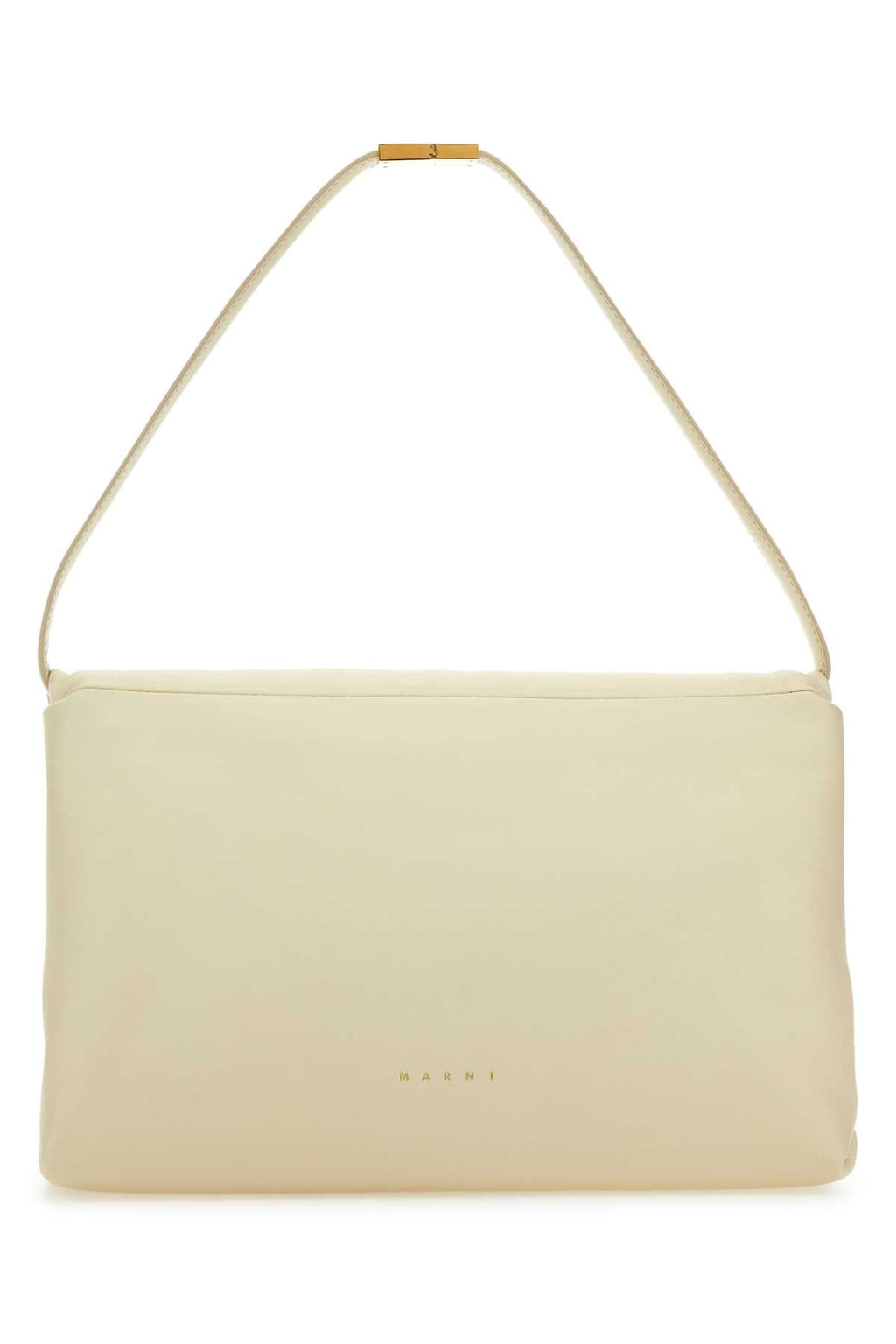 Marni Women Ivory Leather Shoulder Bag