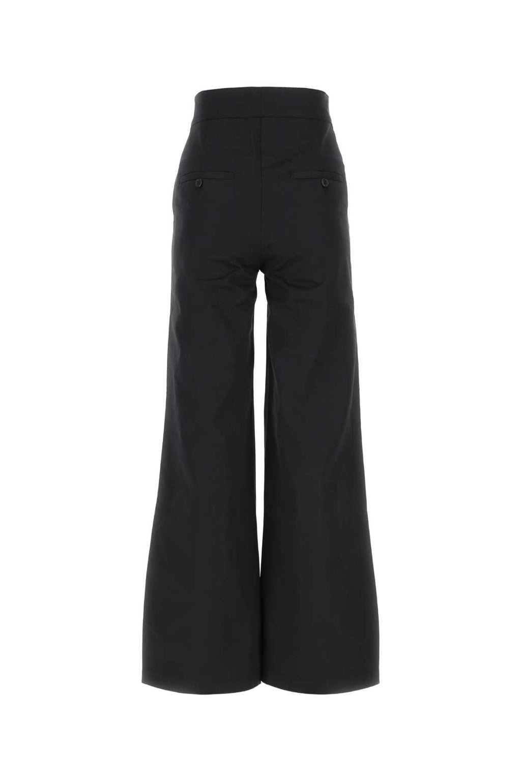 Palm Angels Women Black Polyester Blend Pant