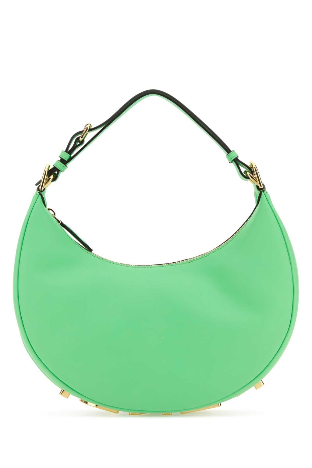 Fendi Women Green Leather Small Fendigraphy Handbag