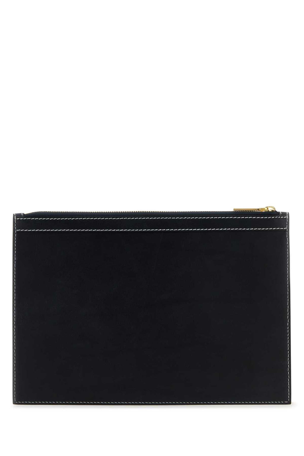 Thom Browne Men Midnight Blue Leather Document Case