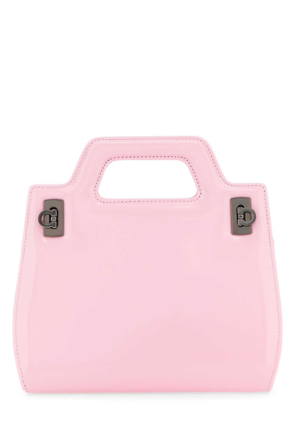 Bolsa Salvatore Ferragamo Mini Wanda Feminina em Couro Rosa