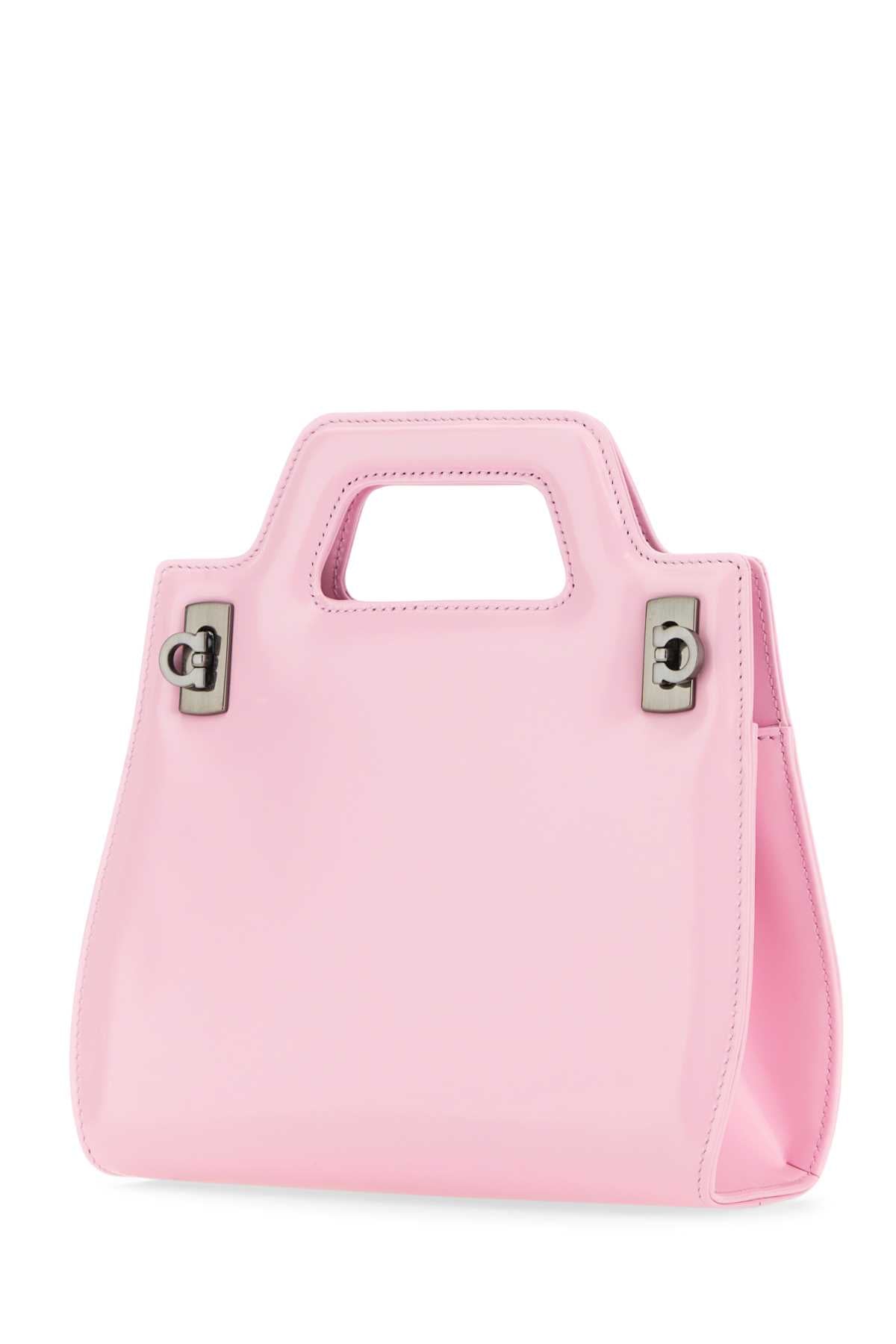 Bolsa Salvatore Ferragamo Mini Wanda Feminina em Couro Rosa